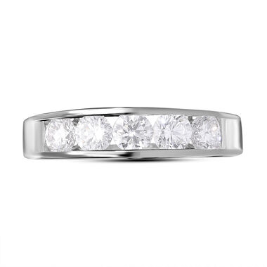 IGI zertifizierter Labor VS EF Labor-Diamant-Ring in 950 Platin - 1,60 ct.