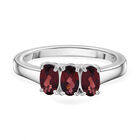 Roter Granat-Ring - 0,86 ct. image number 0