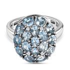 Santamaria Aquamarin und Zirkon Ring, 2,69 ct. image number 0