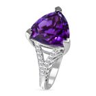 Lusaka Amethyst und Zirkon Ring - 5,49 ct. image number 2