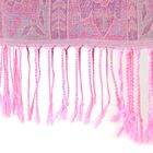 100% Viskose Paisley-Schal, Pink image number 2