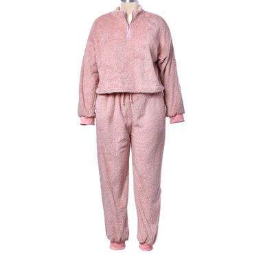 One Fit Loungewear - Superweicher Anti-Allergie Mikroflannell, M bis XL, Hellrosa