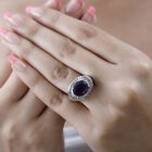 Afrikanischer Amethyst und Zirkon-Ring - 4,91 ct. image number 2