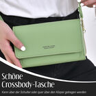 Crossbody-Tasche mit RFID-Schutz, Grün image number 1