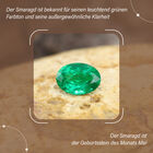 AAA Smaragd und Diamant Ring - 1,21 ct. image number 3