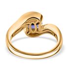 Tansanit und Zirkon Ring - 1,02 ct. image number 5