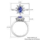 AA Tansanit und Zirkon Ring - 0,97 ct. image number 6