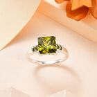 Peridot kubischer Zirkonia-Ring - 4,55 ct. image number 1