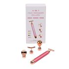 4-in-1 Gesichtsroller-Massager, Roségold image number 8