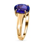 AAA Tansanit Ring in 585 Gelbgold - 268 ct. image number 2