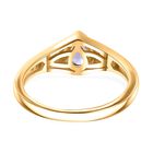 Tansanit und Zirkon Ring - 0,47 ct. image number 5