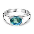 Pfau Triplett Quarz Ring, 925 Silber rhodiniert - 2,01 ct. image number 1