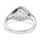 Diamant Ring 925 Silber platiniert  ca. 0,15 ct image number 5