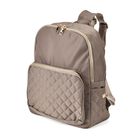 Moderner-Rucksack mit Smartem Ordnungssystem, wasserabweisendem Nylon, verstellbaren Schultergurten, Größe: 24x10x33cm, Beige image number 0