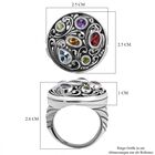 Royal Bali Kollektion - Ring mit mehreren Edelsteinen - 1,50 ct. image number 5