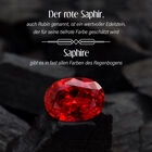 Roter Saphir und Zirkon-Ring - 1,99 ct. image number 3