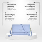 Crossbody-Tasche mit RFID-Schutz, Blau image number 2