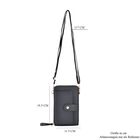 Crossbody Bag mit RFID Schutz, schwarz image number 6