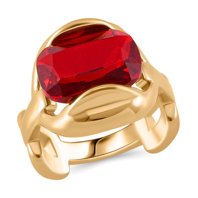 Roter Kristall-Ring image number 0