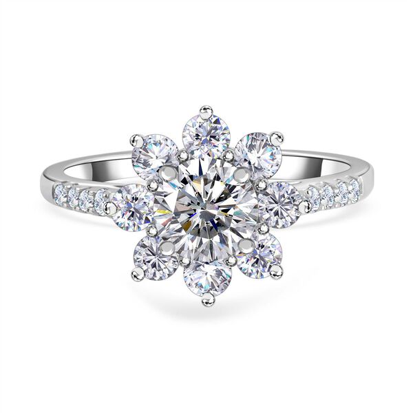 Moissanit Ring - 1,89 ct. image number 0