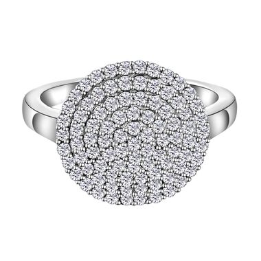 Diamant Cluster Ring - 1 ct.