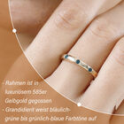 AAA Grandidierit Ring in 585 Gold - 0,39 ct. image number 2