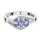 Tansanit und Zirkonia Ring - 1.15 ct. image number 0