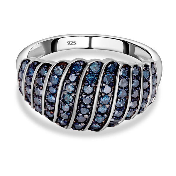 Blauer Diamant-Ring - 1 ct. image number 0