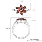 Roter Granat-Ring - 1,16 ct. image number 6