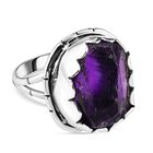 Afrikanischer Amethyst-Ring, 925 Silber  ca. 16,20 ct image number 0