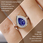 RHAPSODY AAAA Tansanit und VS EF Diamant-Ring - 2,27 ct. image number 2