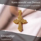 Kreuz Anhänger in 999 Gold image number 2