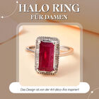 Afrikanischer Rubin und Diamant-Ring - 4,67 ct. image number 1