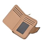 Geprägtes Schlangenhaut-Design: RFID-Schutz PU Leder Geldbörse, Größe: 14x3.5x9cm, Beige image number 6