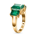 Smaragd Quarz Triplett Ring - 5,23 ct. image number 4