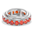 Orange Zirkonia Spinning-Ring - 8,08 ct. image number 3