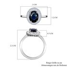 RHAPSODY AAAA Monte Belo Indigolith und VS-EF Diamant Ring - 1,11 ct. image number 4