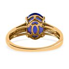 AAA Tansanit Ring in 585 Gelbgold - 268 ct. image number 3