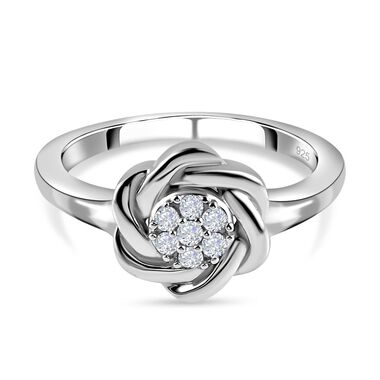 Weißer Diamant-Ring - 0,10 ct.