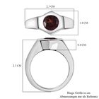 Roter Granat-Ring - 1,61 ct. image number 6