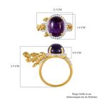 GP Trionfo Kollektion - afrikanischer Amethyst, Citrin und Multi-Edelstein-Ring - 6,66 ct. image number 5