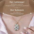 AA natürlicher, äthiopischer Welo Opal, Kagem sambischer Smaragd und Zirkon-Anhänger - 3,50 ct. image number 2