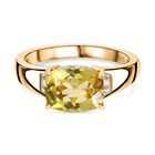 AAA Ouro Verde Quarz und Topas Ring, ca. 2,19 ct. image number 0