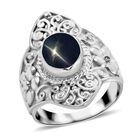 Schwarzer Stern-Diopsid Ring - 2,10 ct. image number 0