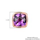 AA Rose De France Amethyst Ohrringe - 4,04 ct. image number 5