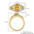 Premium brasilianischer Heliodor und Zirkon-Ring - 1,92 ct. image number 6