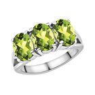 Peridot Ring und Anhänger mit 50cm Kette - 7,30 ct. image number 4