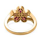 Afrikanischer Rubin floraler Ring - 1,99 ct. image number 5