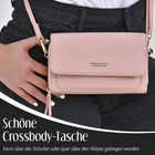 Crossbody-Tasche mit RFID-Schutz, Rosa image number 1