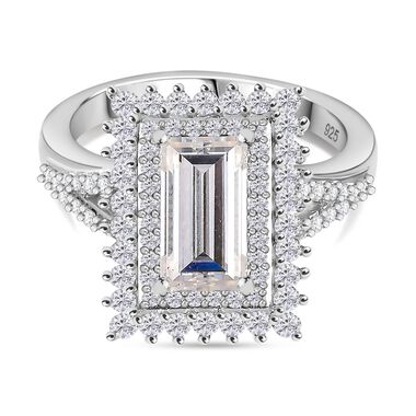 Moissanit Ring - 2,98 ct.